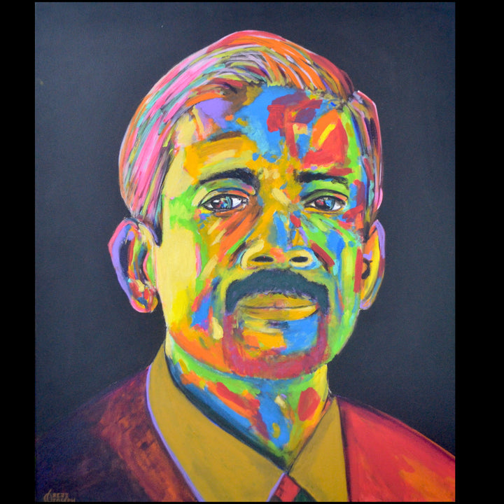 SELVAM - Acrylics on Canvas - 59"x39"
