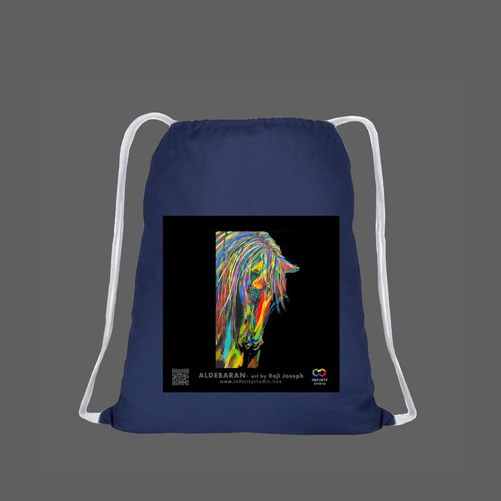 ALDEBARAN Art Drawstring Blue