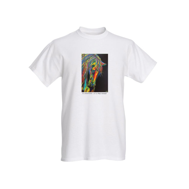 ALDEBARAN Art T Shirt Men White