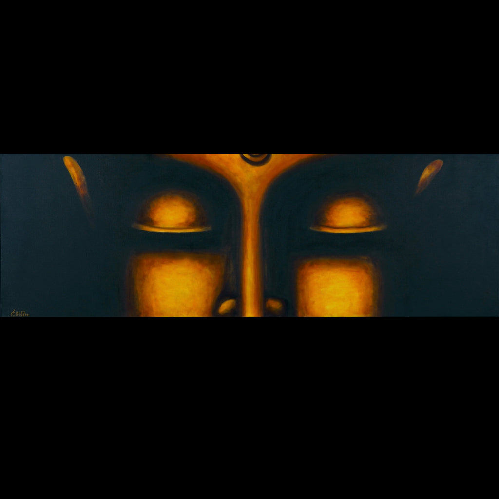 BUDDHA SERIES - CONSCIOUSNESS - Oil on Canvas - 72