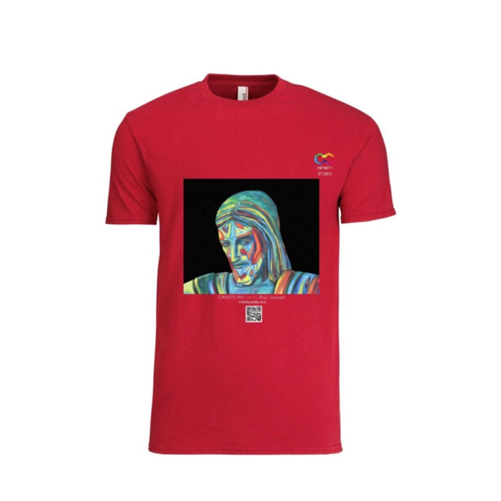 CRISTO REI Art T Shirt Men Red