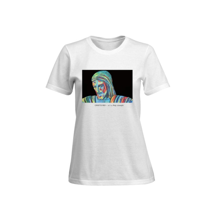 CRISTO REI Art T Shirt Women White