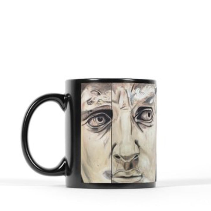 DAVID Art Coffee Mug Black