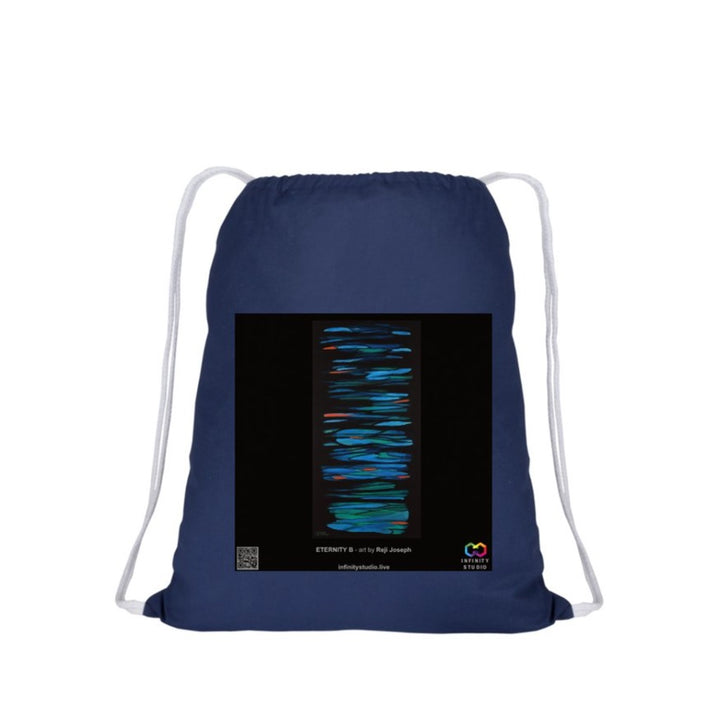 ETERNITY Art Drawstring Blue