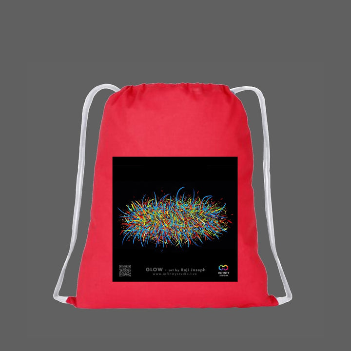 EUPHORY Art Drawstring Red