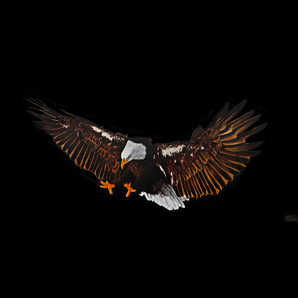 EAGLE SERIES - HANIA - Oil on Canvas - 83