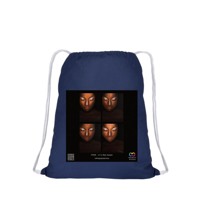 FOUR Art Drawstring Blue