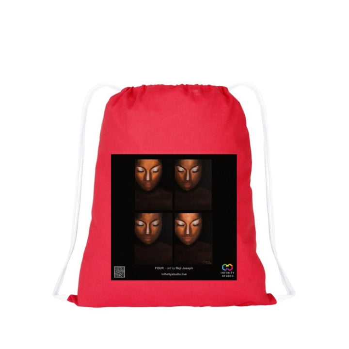 FOUR Art Drawstring Red