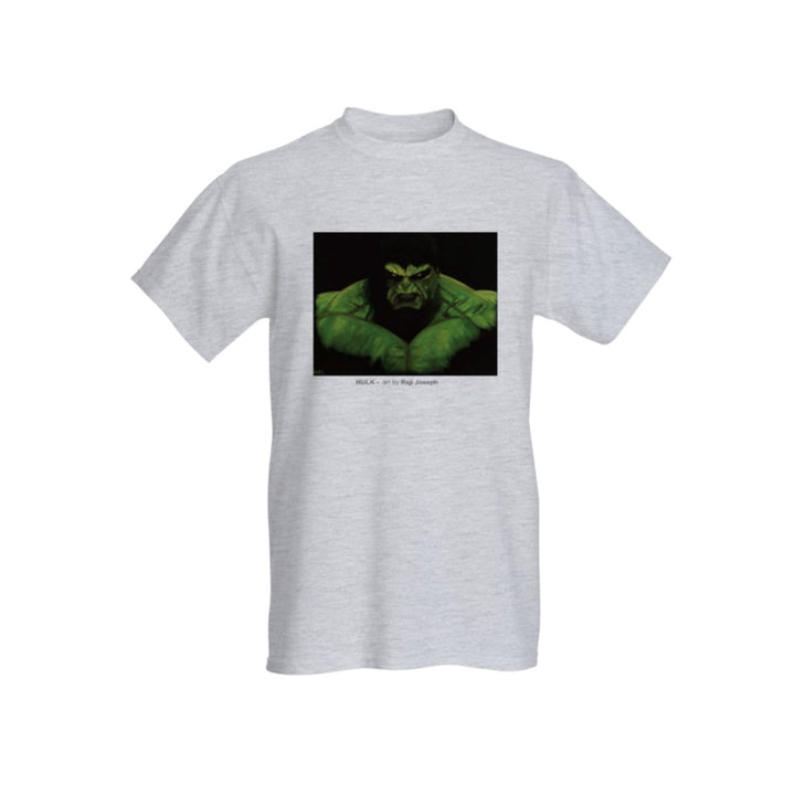 HULK Art T Shirt Men Grey