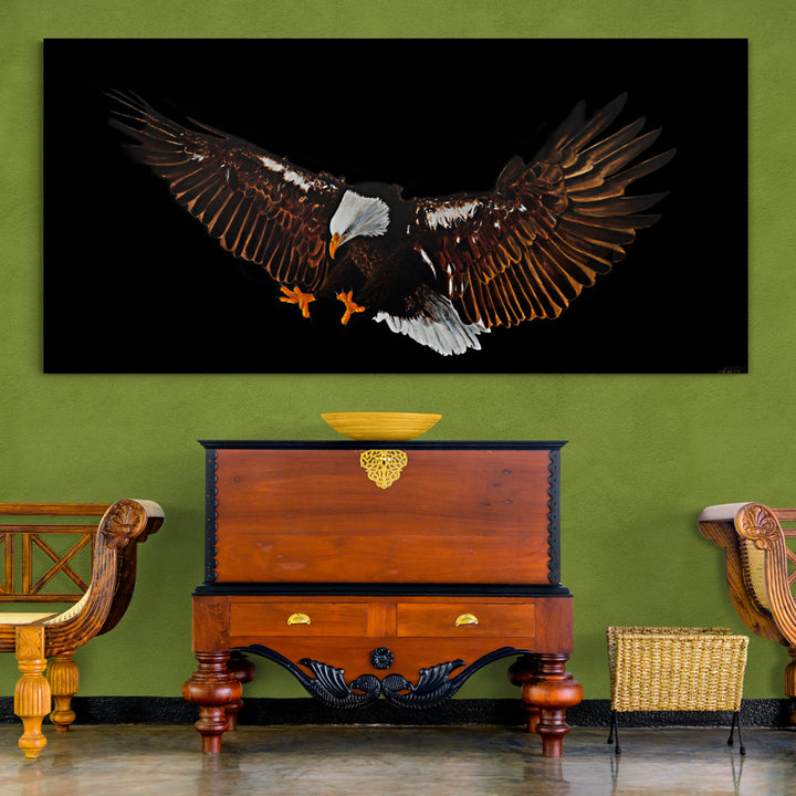 EAGLE SERIES - HANIA - Oil on Canvas - 83" x 39.37" (SOLD FOR CHARITY)