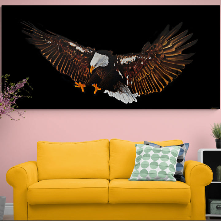 EAGLE SERIES - HANIA - Oil on Canvas - 83" x 39.37" (SOLD FOR CHARITY)