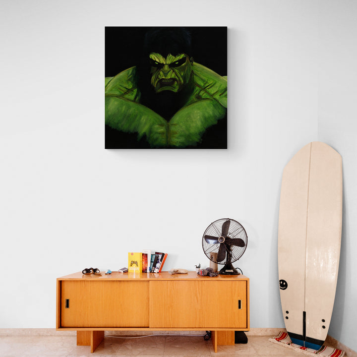 HULK - Oil on Canvas - 39.37" x 31.50"