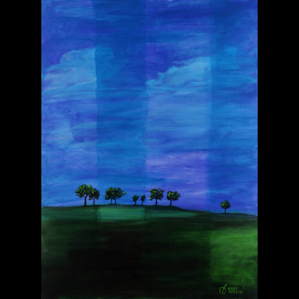 IT'S A BEAUTIFUL WORLD - Acrylics on Canvas - 30