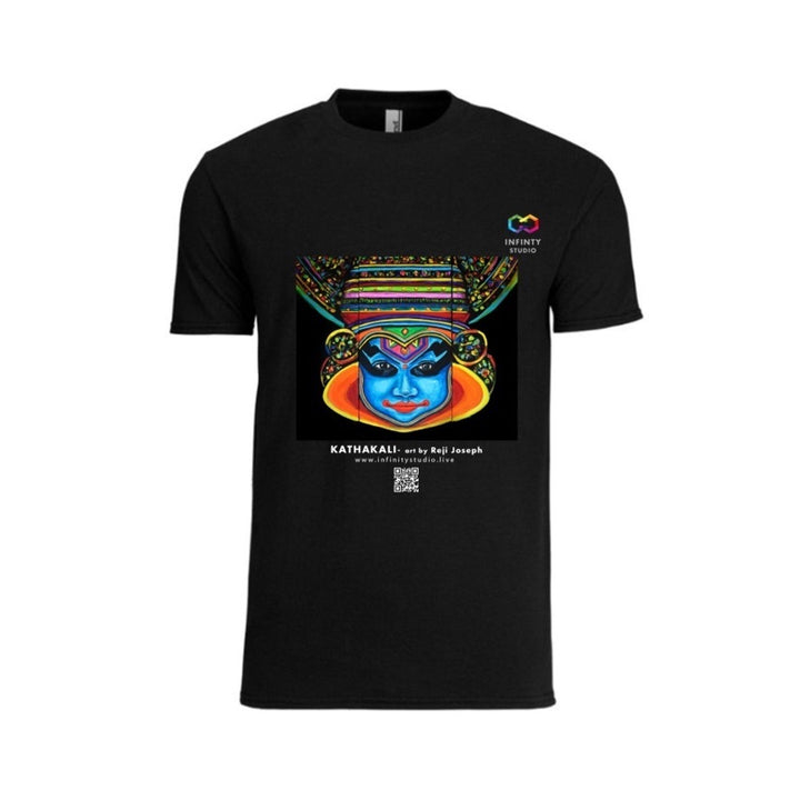 KATHAKALI Art T Shirt Men Black