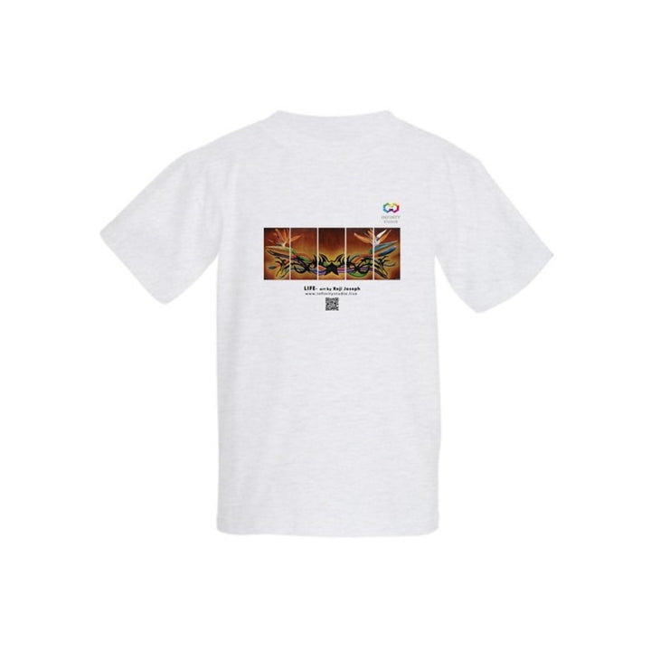 LIFE Art T Shirt Men White