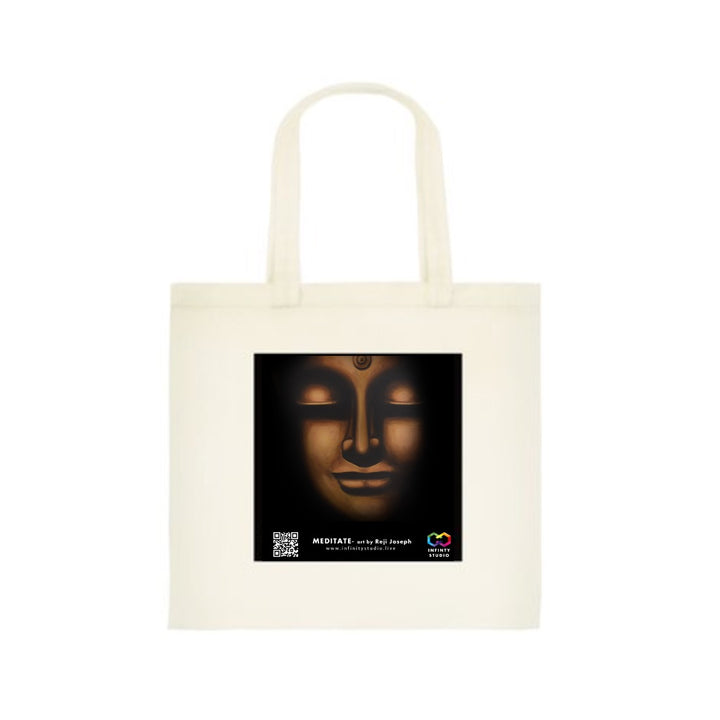 MEDITATE Art Tote Bag