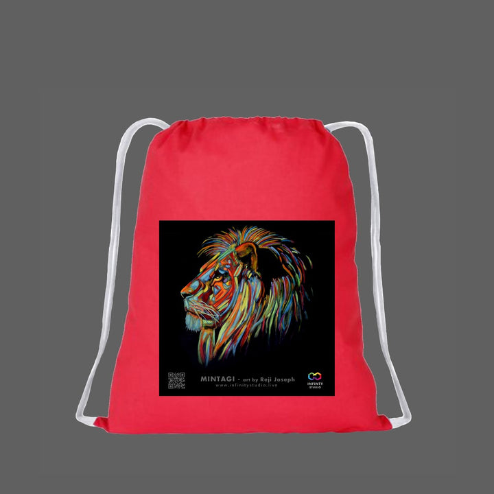 MINGATI Art Drawstring Red