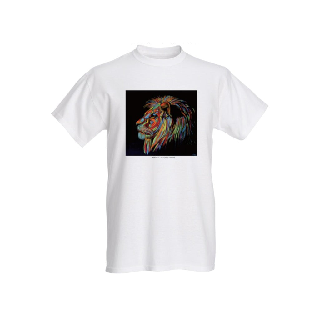 MINGATI Art T Shirt Men White