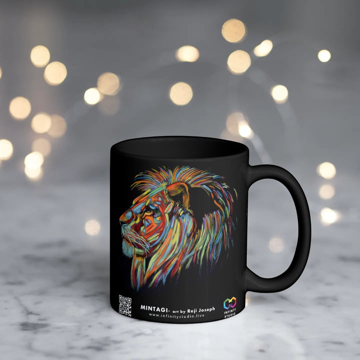 MINGATI Art Coffee Mug Black