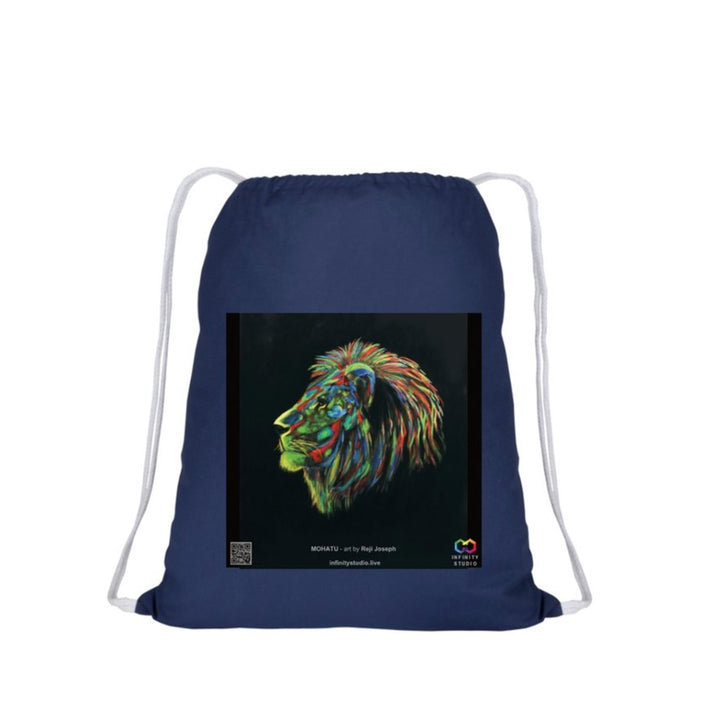 MOHATU Art Drawstring Blue