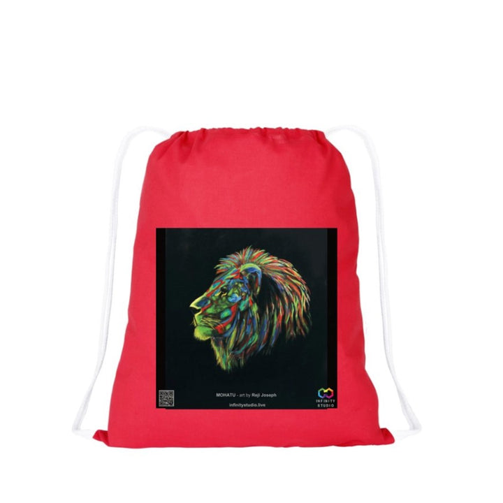 MOHATU Art Drawstring Red