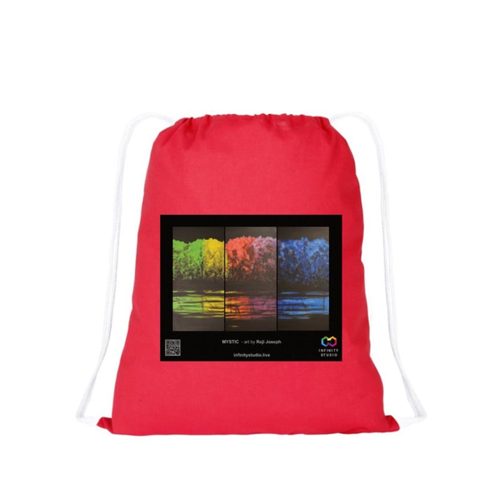 MYSTIC Art Drawstring Red