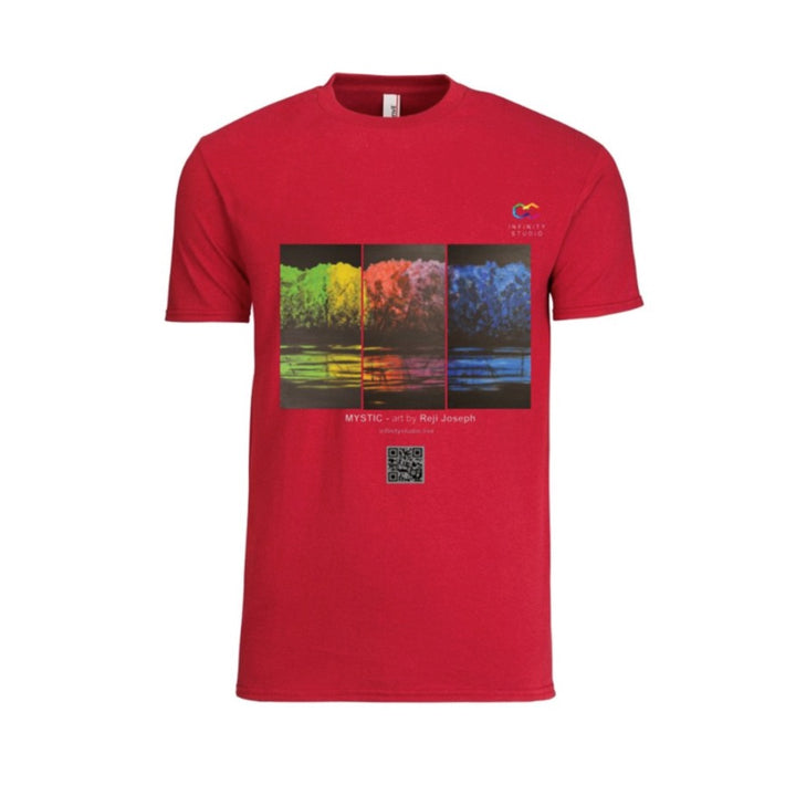 MYSTIC Art T Shirt Men Red