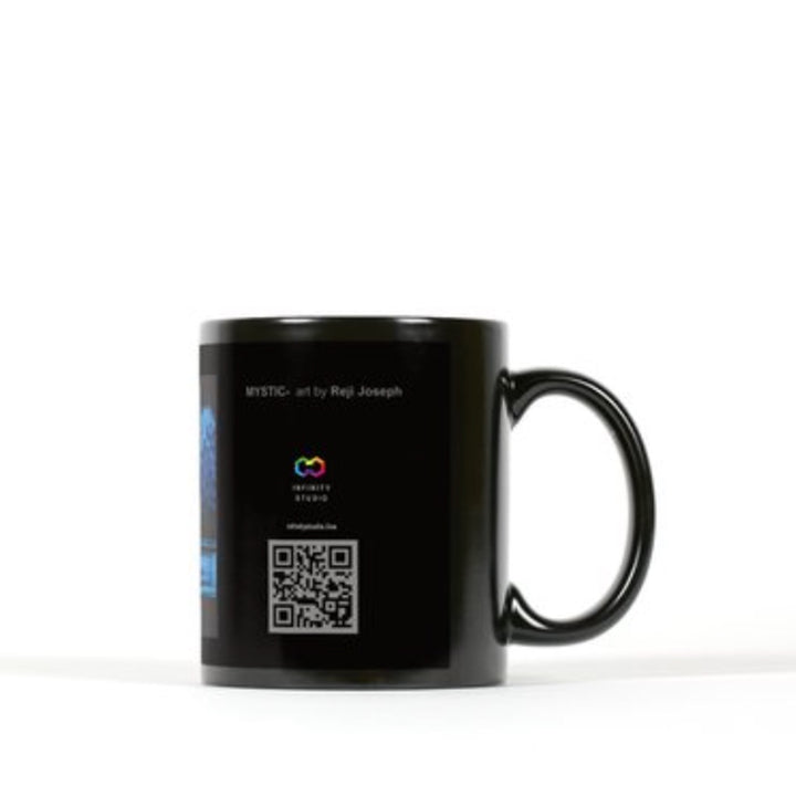 MYSTIC Art Coffee Mug Black