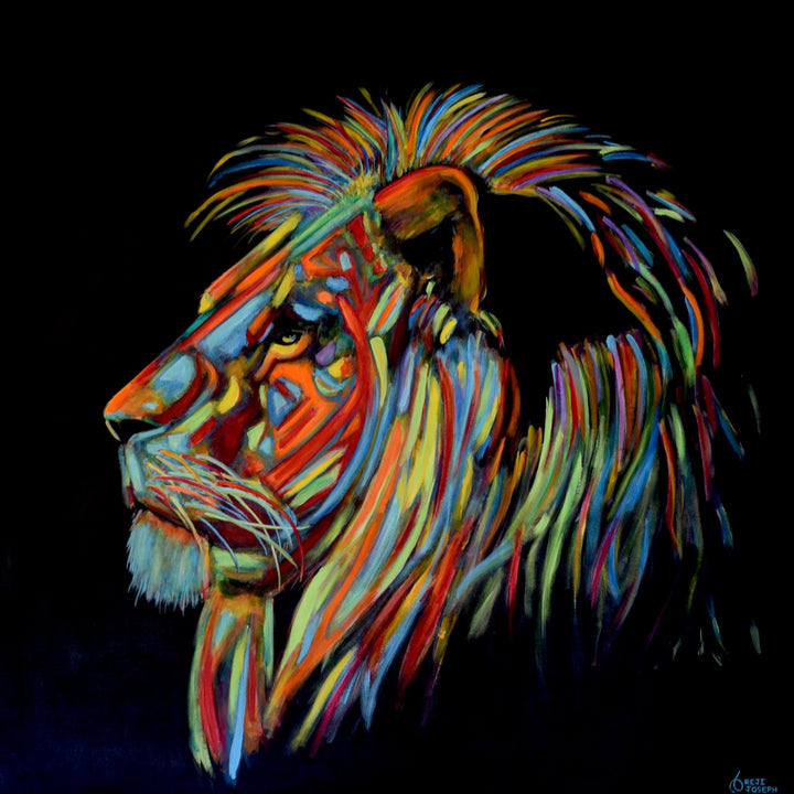 MINGATI - Acrylics on canvas - 50" x 50"