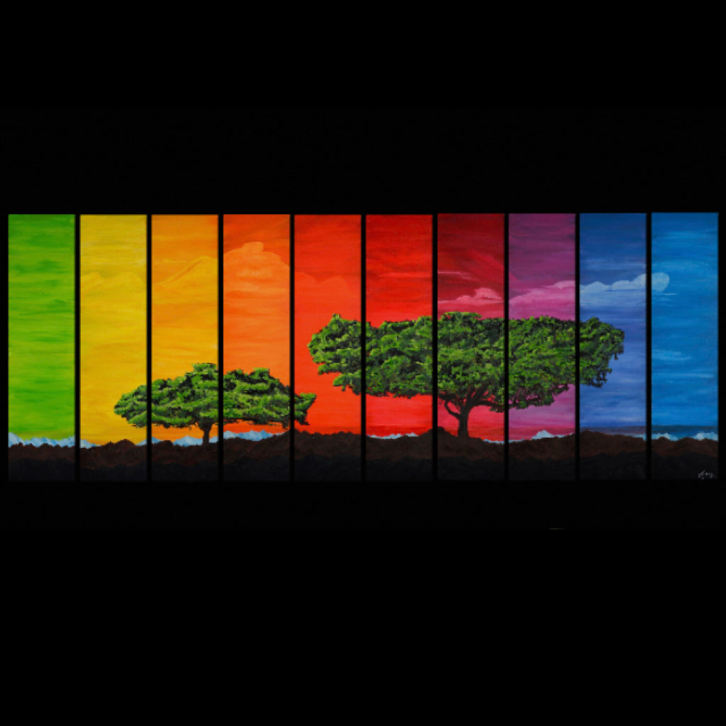 MY WORLD - Oil on Canvas - 78.74