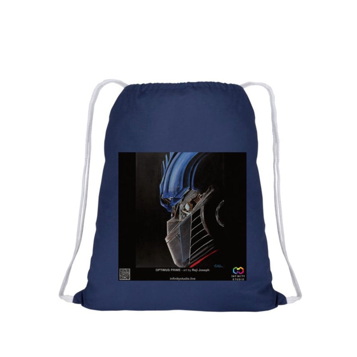 OPTIMUS PRIME Art Drawstring Blue