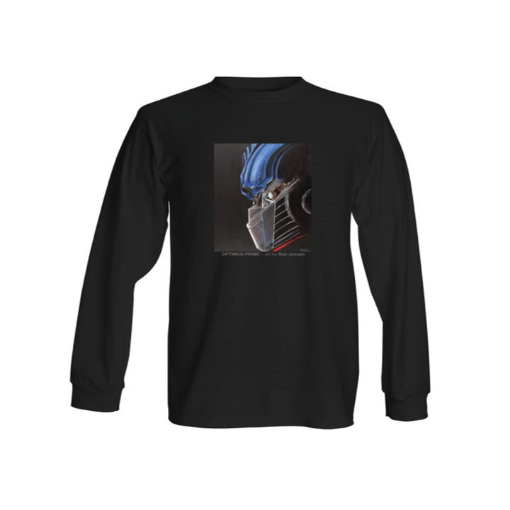 OPTIMUS PRIME Art T Shirt Men Black Long