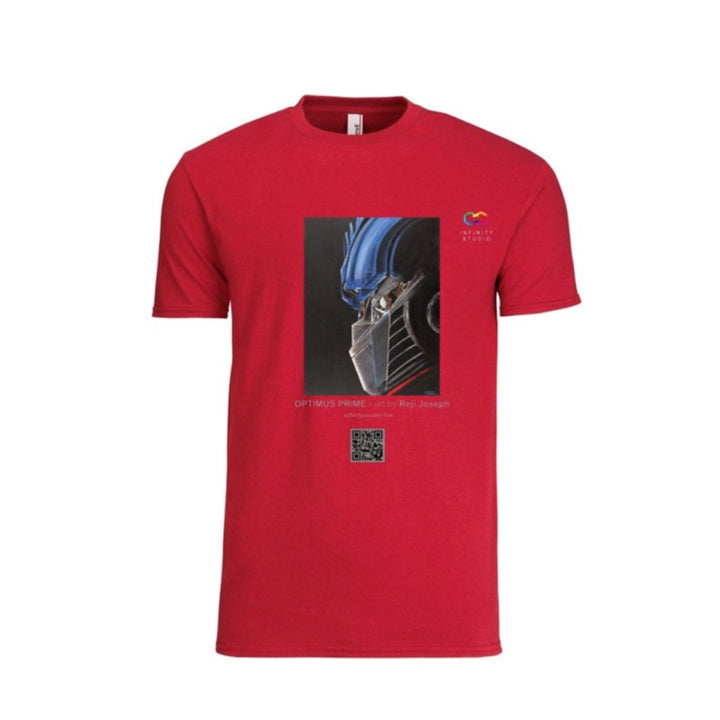 OPTIMUS PRIME Art T Shirt Men Red