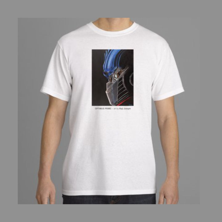 OPTIMUS PRIME Art T Shirt Men White