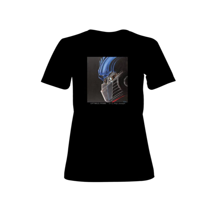 OPTIMUS PRIME Art T Shirt Women Black