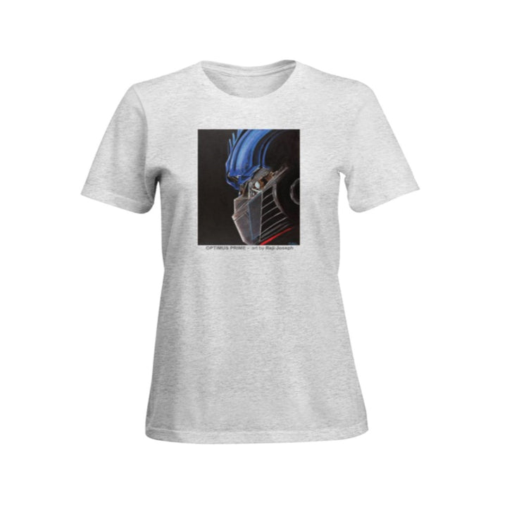 OPTIMUS PRIME Art T Shirt Women White