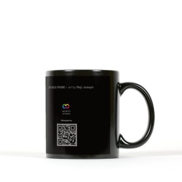 OPTIMUS PRIME Art Coffee Mug Black