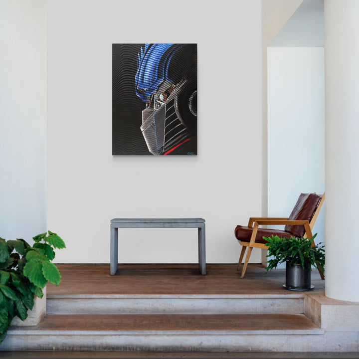 OPTIMUS PRIME - Oil on Canvas - 35.43" x 47.24"