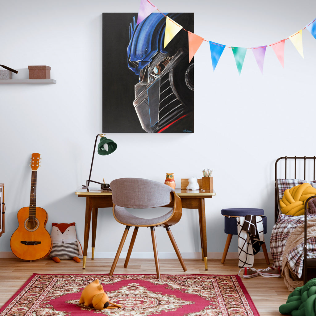 OPTIMUS PRIME - Oil on Canvas - 35.43