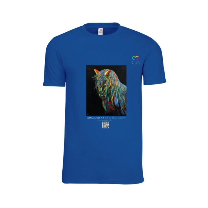 SHADOWFAX Art T Shirt Men Blue