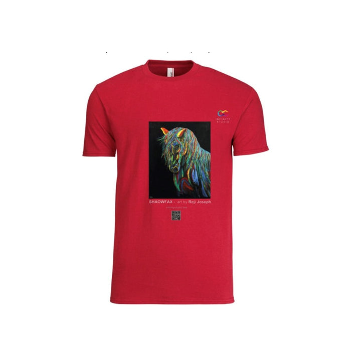 SHADOWFAX Art T Shirt Men Red