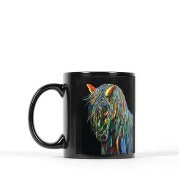 SHADOWFAX Art Coffee Mug Black