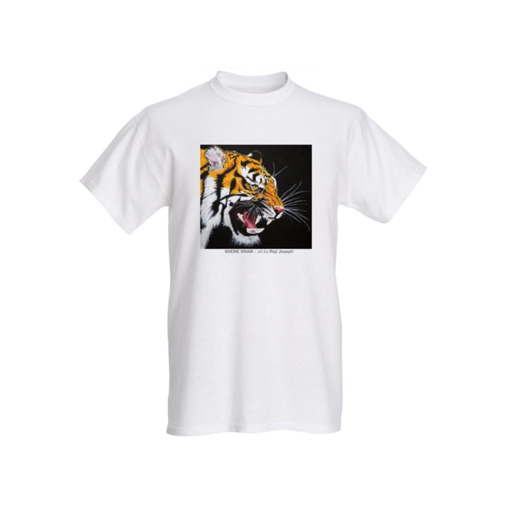 SHERE KHAN Art T Shirt Men White