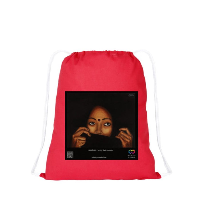 SILIGURI Art Drawstring Red