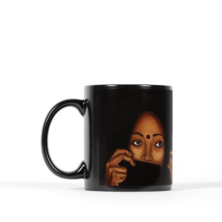 SILIGURI Art Coffee Mug Black