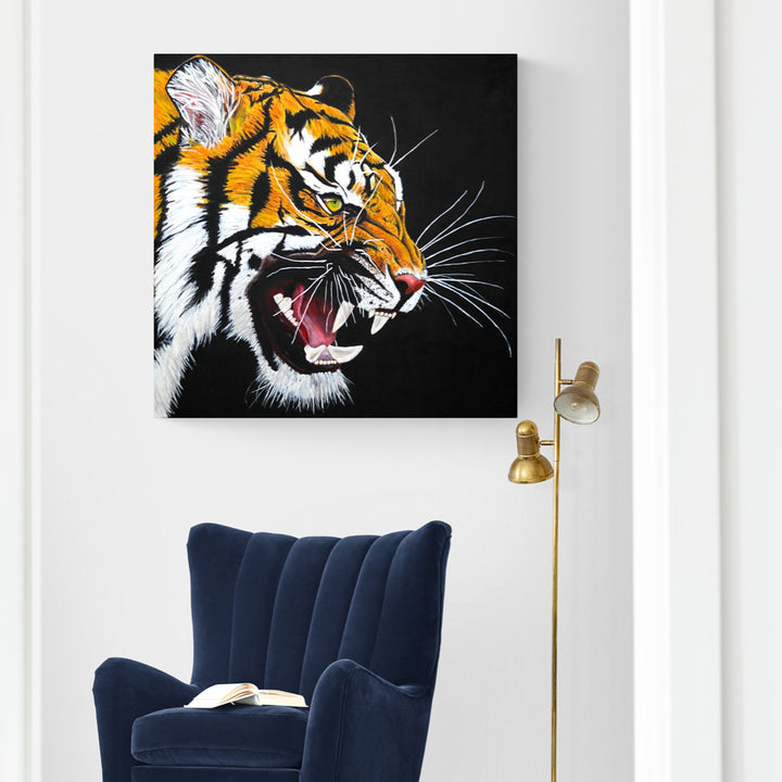 SHERE KHAN Canvas Print