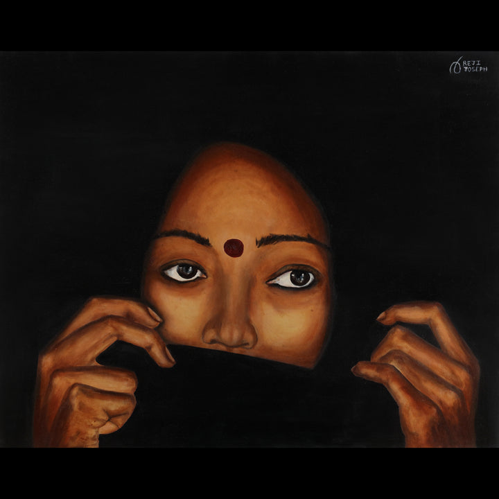 SILIGURI - Oil on Canvas - 39.37" x 31.50"