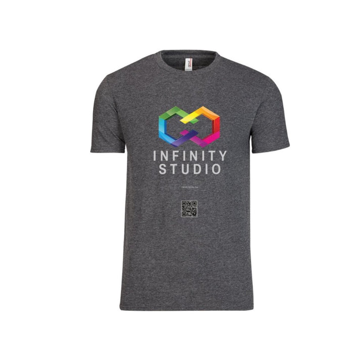 STUDIO Art T Shirt Men Heather Grey