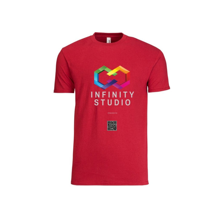 STUDIO Art T Shirt Men Red