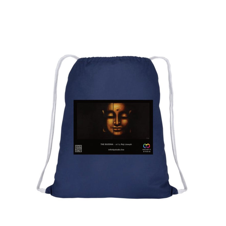 THE BUDDHA Art Drawstring Blue